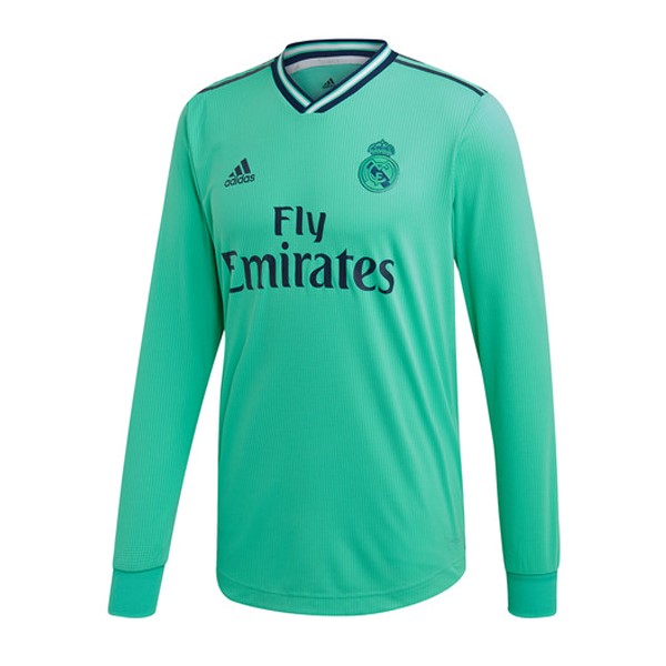 Camiseta Real Madrid Tercera equipo ML 2019-20 Verde